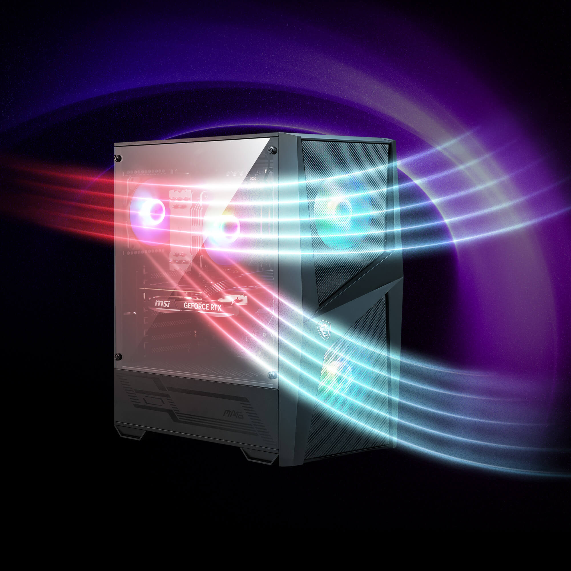 MSI Gaming Desktop Codex R 13NUC5-087US Intel Core i5-13400F 16GB DDR5 1 TB PCIe SSD GeForce RTX 4060 Windows 11 Home 64-bit 8 Codex R series gaming desktop